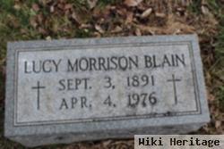 Lucy Morrison Blain