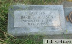 Carolyn Barbee Allison