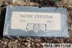 Nadine Christian