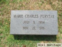 Marie Charles Puryear