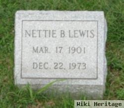 Nettie B Gowen Lewis