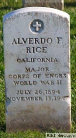 Alverdo F Rice