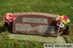 Ollin H Simpson