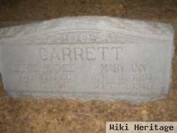 Mary Ann Garrett