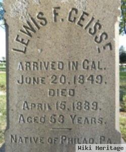 Lewis F. Geisse