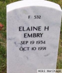 Elaine H Embry