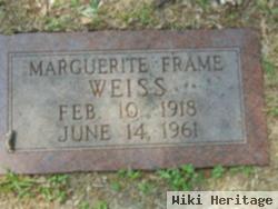 Marguerite Frame Weiss