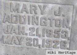 Mary Jane Ritter Addington