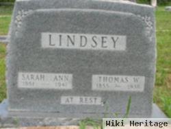 Sarah Ann Lindsey