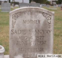 Sarah E "sadie" Harp Mcvay