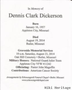 Dennis Clark Dickerson