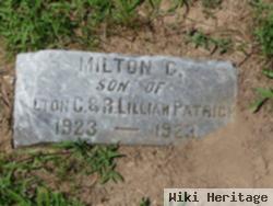 Milton C Patrick, Jr