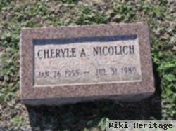 Cheryle A Nicolich