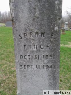 Sarah E. Finch