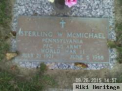 Pfc Sterling W Mcmichael