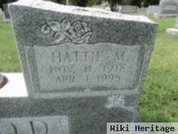 Hattie Mae Wood