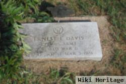 Ernest E. Davis