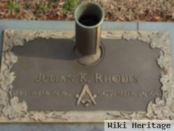 Julian K Rhodes