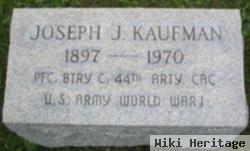 Pfc Joseph J. Kaufman