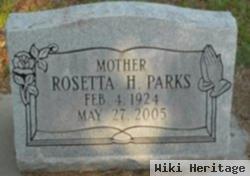 Rosetta H. Parks