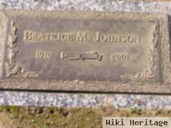 Beatrice M Johnson