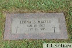 Leona B Crowley Macier