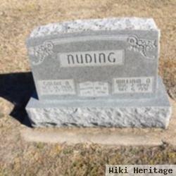 William Obit Nuding