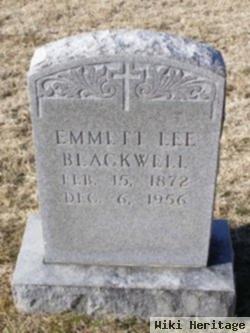 Emmett Lee Blackwell