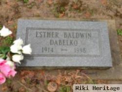 Esther Bernita Baldwin Dabelko