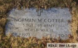 Norman M Cotter