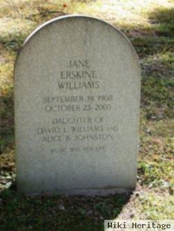 Jane Erskine Williams