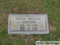 Myrtis Williams Thornton