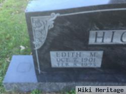 Edith M Hicks