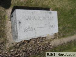 Sara E Riddle Mckee