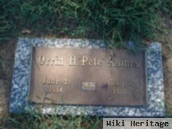 Orrin H "pete" Raines