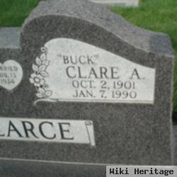 Clare A "buck" Pearce