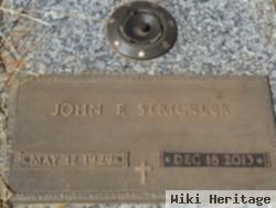 John E Strickler