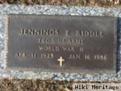 Jennings E. Riddle