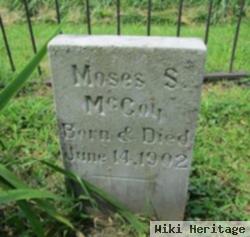 Moses S Mccoy