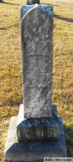 Joseph Franklin Syler