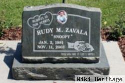 Rudy M. "snoopy" Zavala