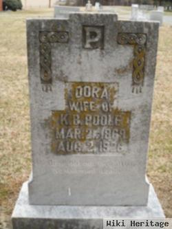 Sarah Clairdora "dora" Shoe Poole