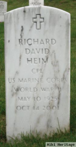 Corp Richard David Heim