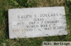 Pvt Ralph E Zollars