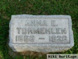 Anna E Tormehlen