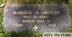 Harold H Arison