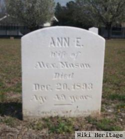 Ann E Mason