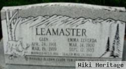 Emma Elverda Leonard Leamaster