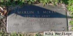 Marlin L. "monk" Mckee