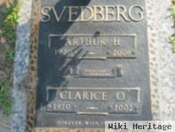 Arthur H Svedberg